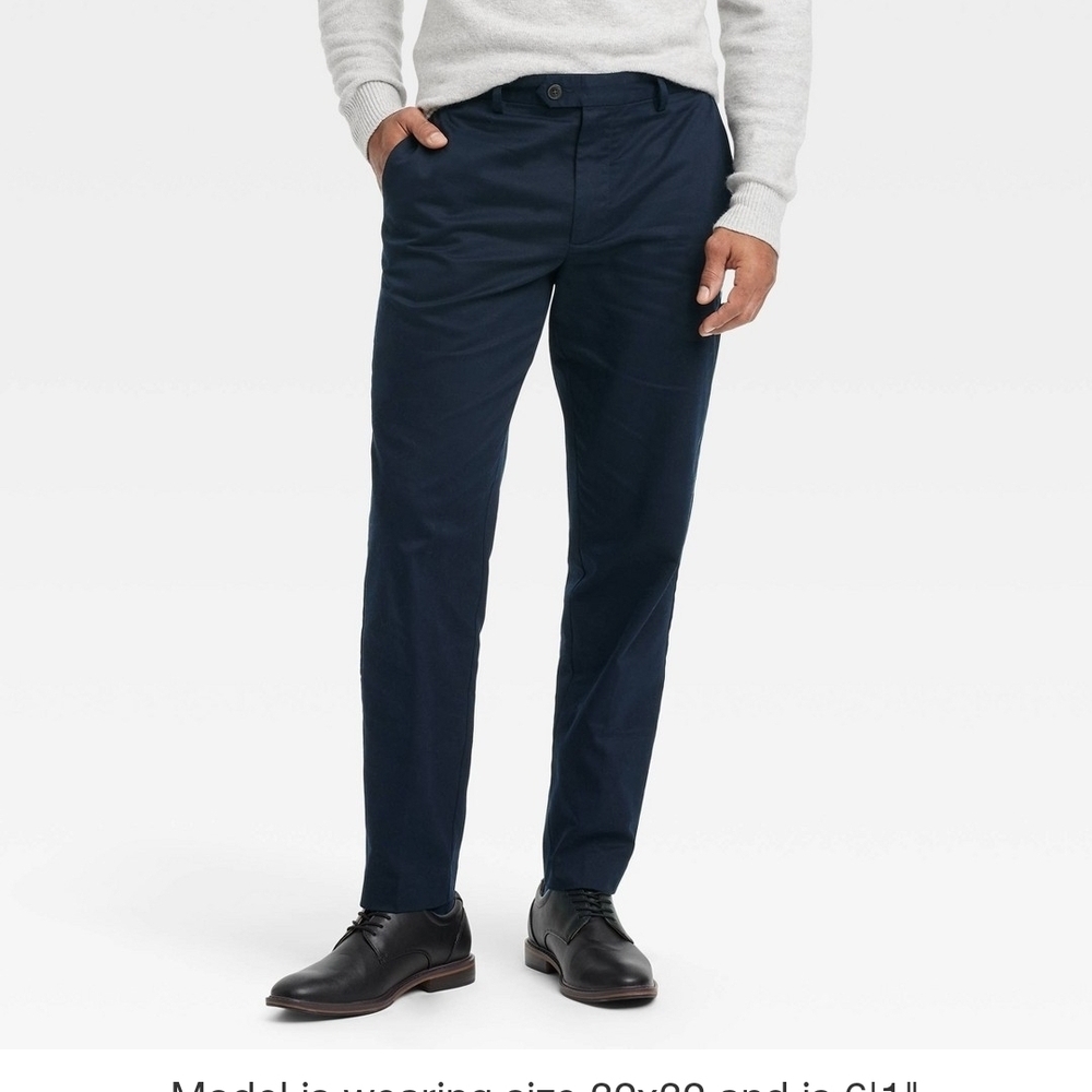 Men's Navy Pants